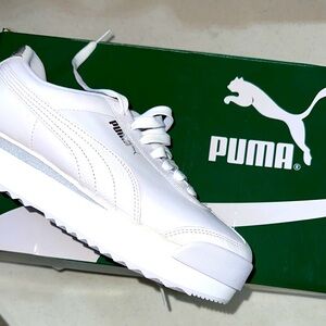 Puma White Sneakers Classic Design